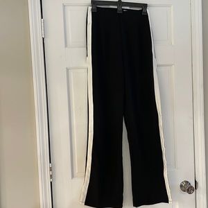 By the way. Black & White High Waisted Pants